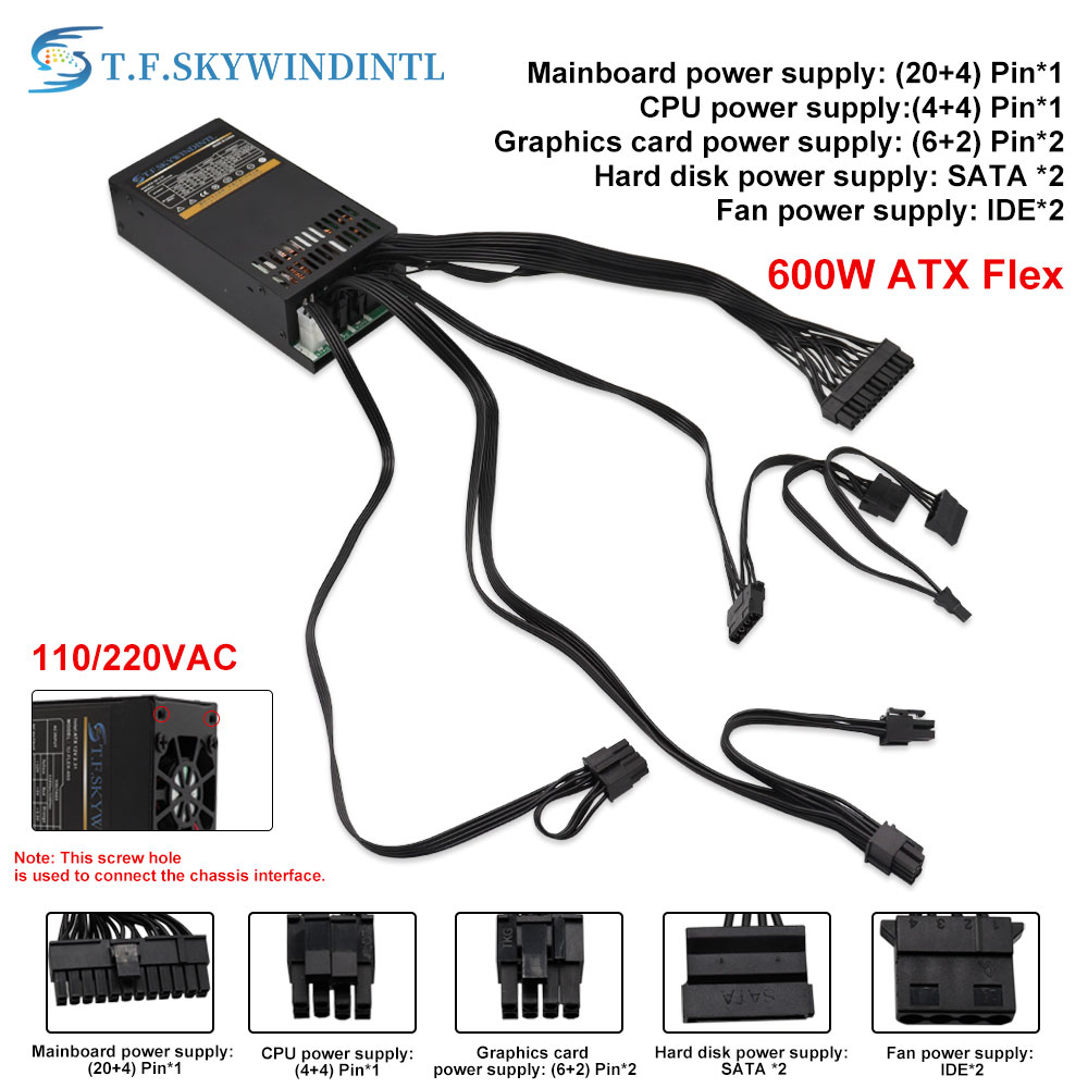 Flex 600W 모듈형 전원 공급 장치 소형 1U 컴 - Flex Atx Power Supply 600W 1U 리뷰 및 가격